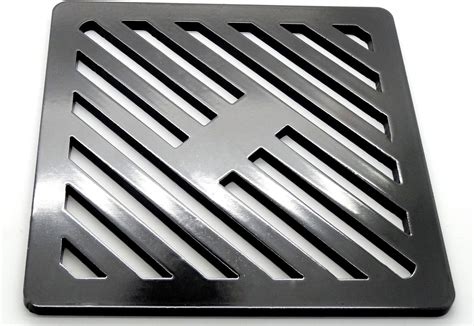 square drain box metal grid|metal drain grills for sale.